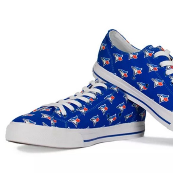 Toronto Blue Jays Row One Victory Sneakers - Picture 1 of 11
